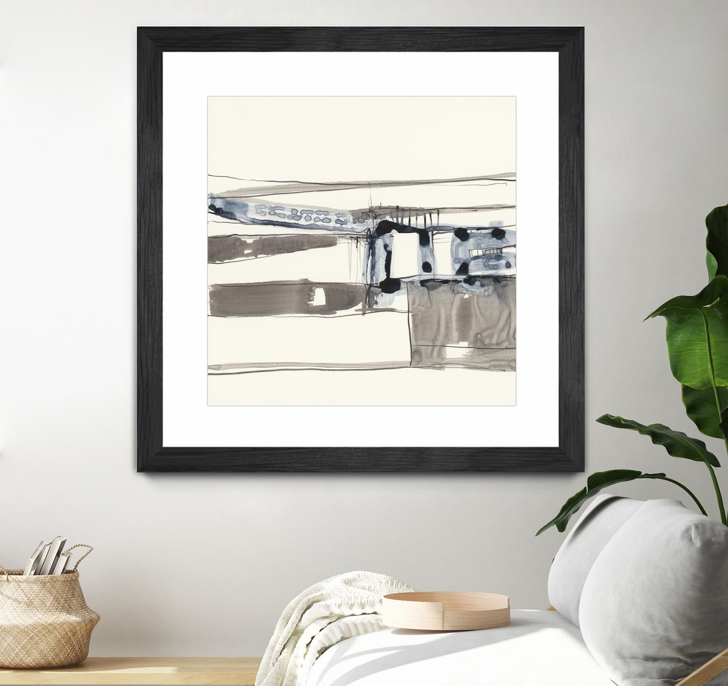 Stark Lines II by Jennifer Goldberger on GIANT ART - abstract