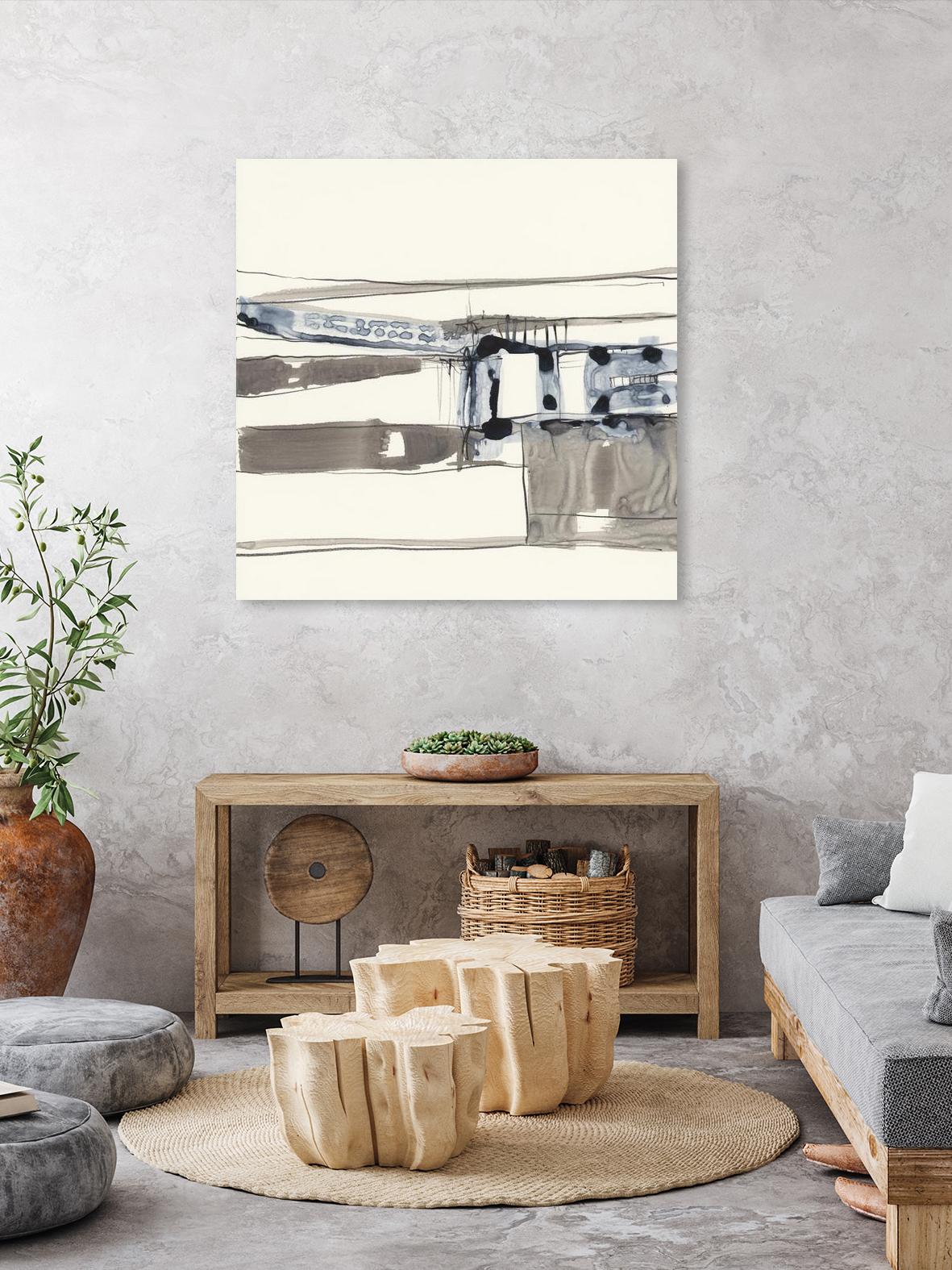 Stark Lines II by Jennifer Goldberger on GIANT ART - abstract