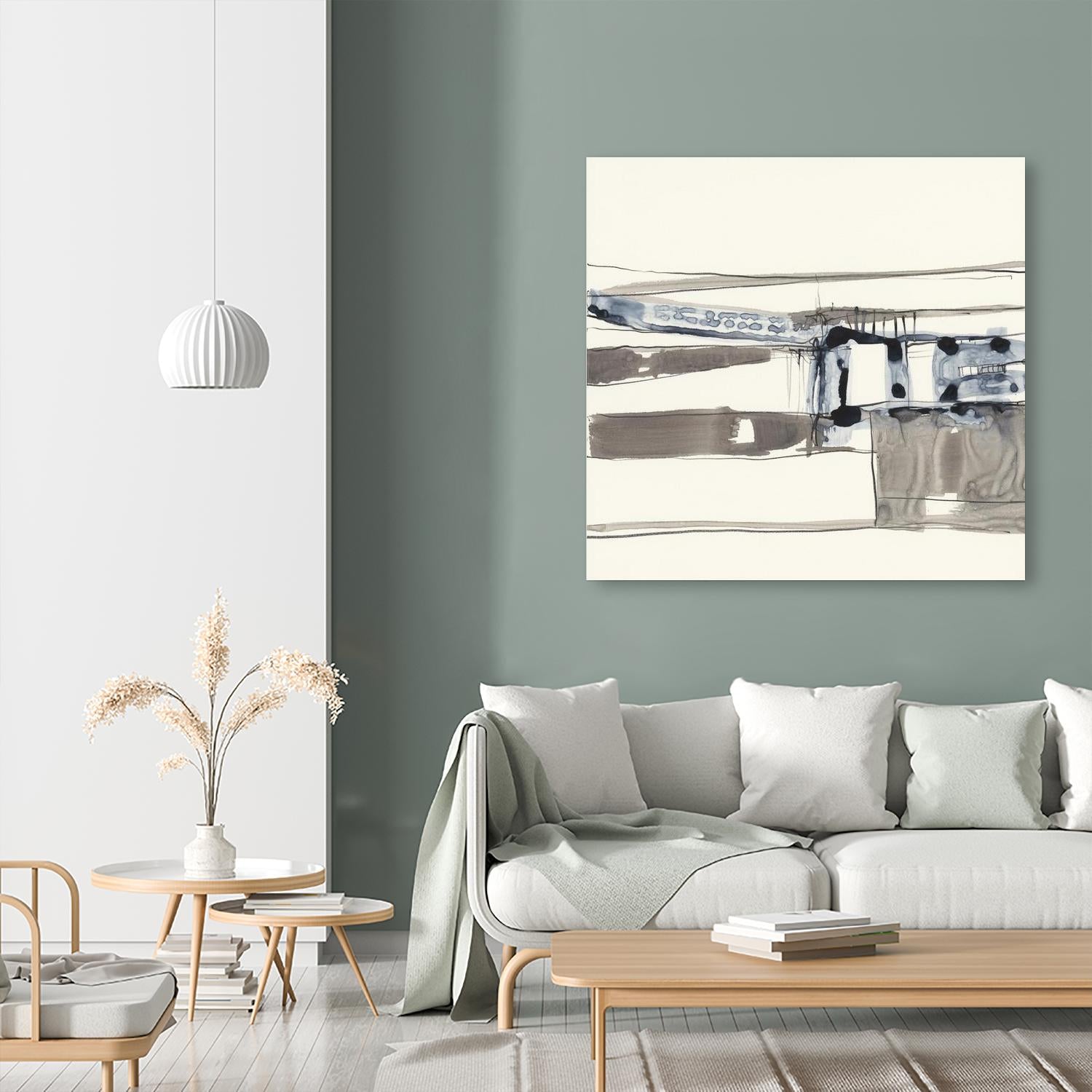 Stark Lines II by Jennifer Goldberger on GIANT ART - abstract