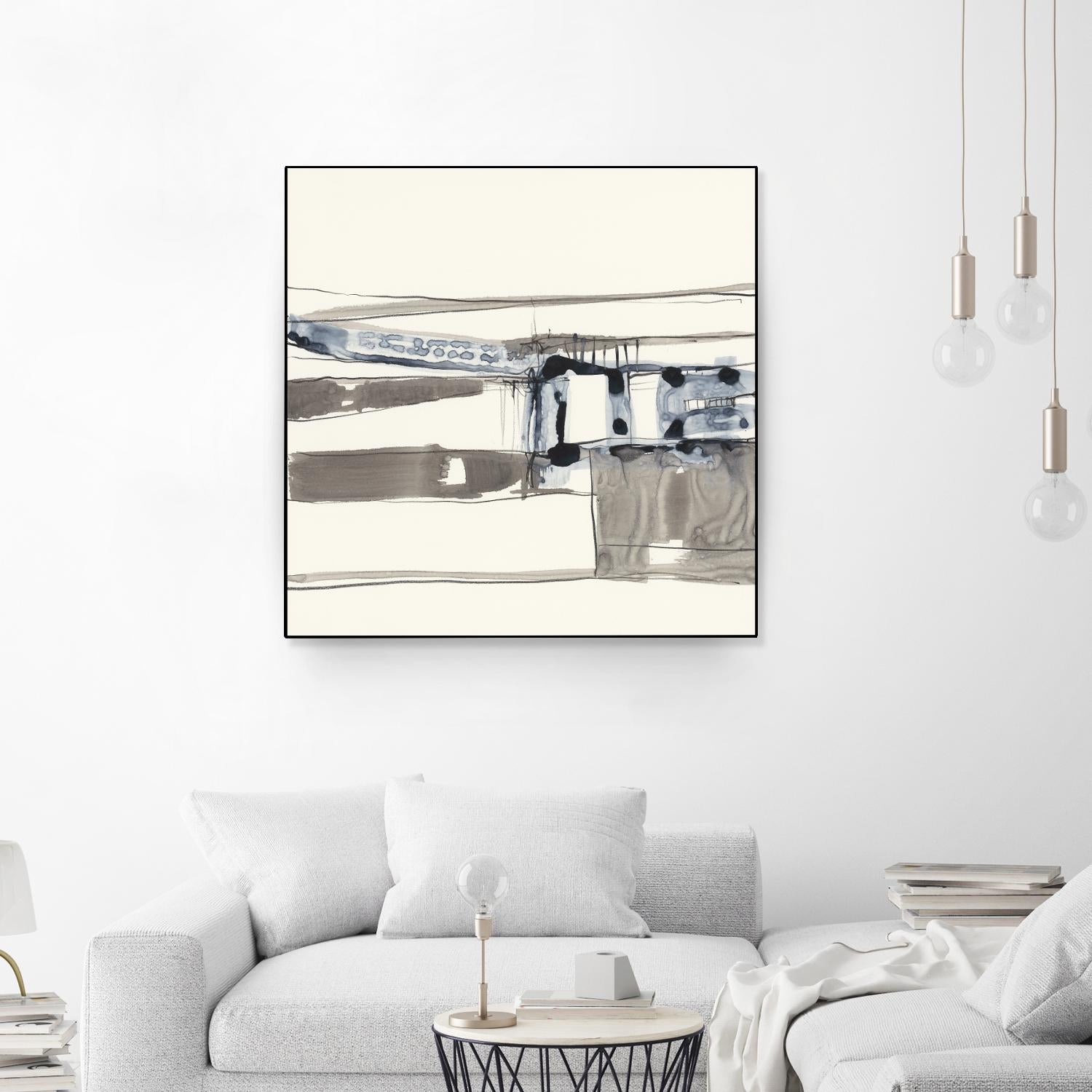 Stark Lines II by Jennifer Goldberger on GIANT ART - abstract