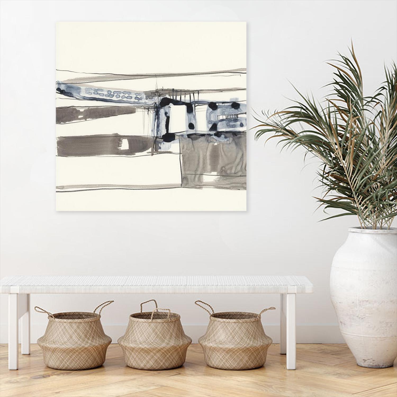 Stark Lines II by Jennifer Goldberger on GIANT ART - abstract