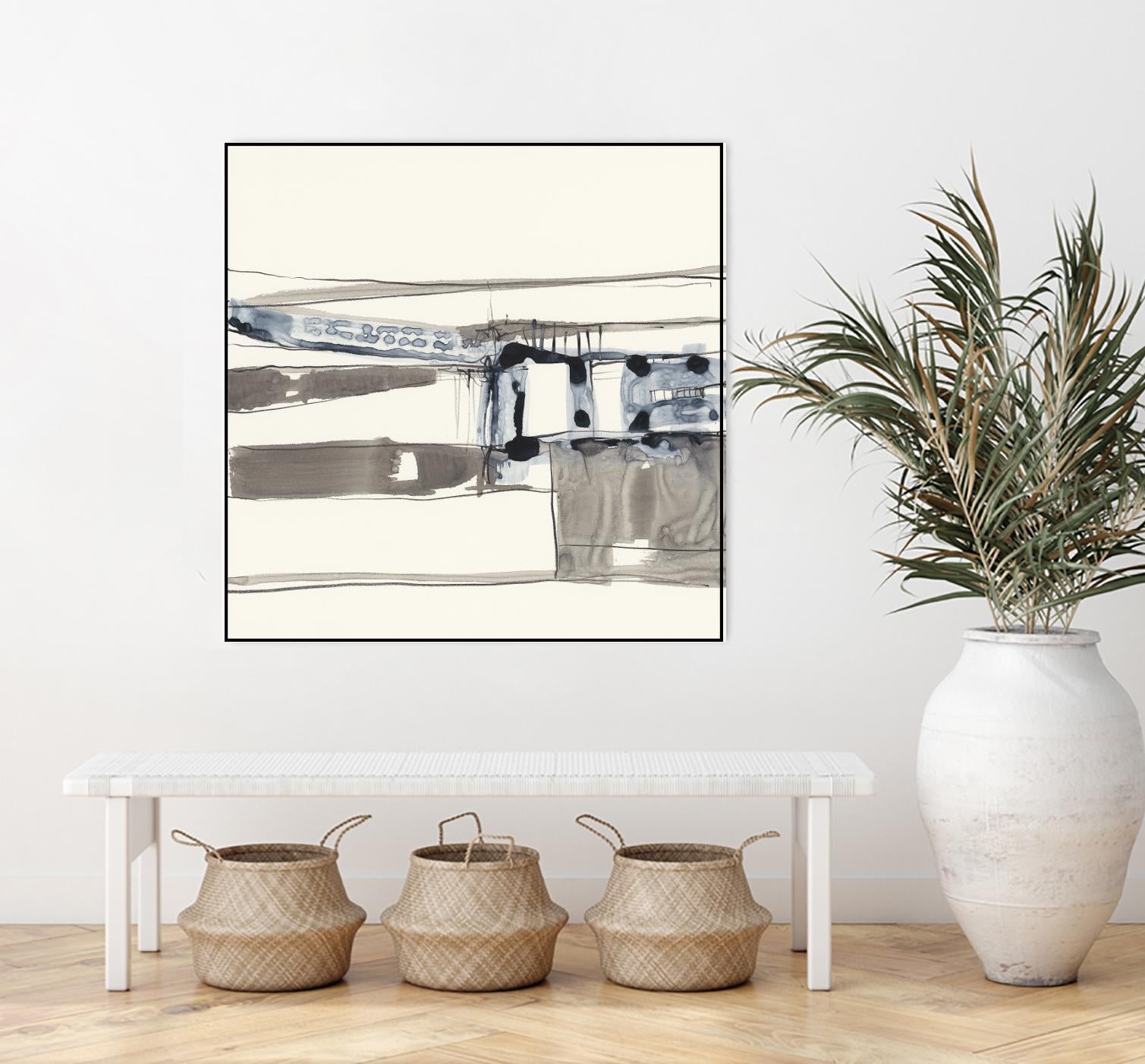 Stark Lines II by Jennifer Goldberger on GIANT ART - abstract