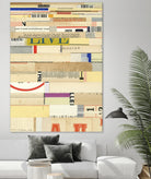 True II by Nikki Galapon on GIANT ART - yellow abstract