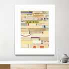 True II by Nikki Galapon on GIANT ART - yellow abstract