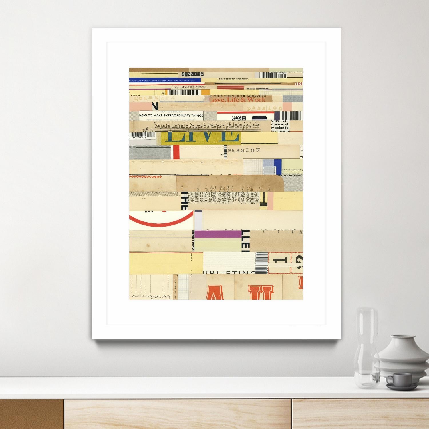 True II by Nikki Galapon on GIANT ART - yellow abstract