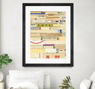 True II by Nikki Galapon on GIANT ART - yellow abstract