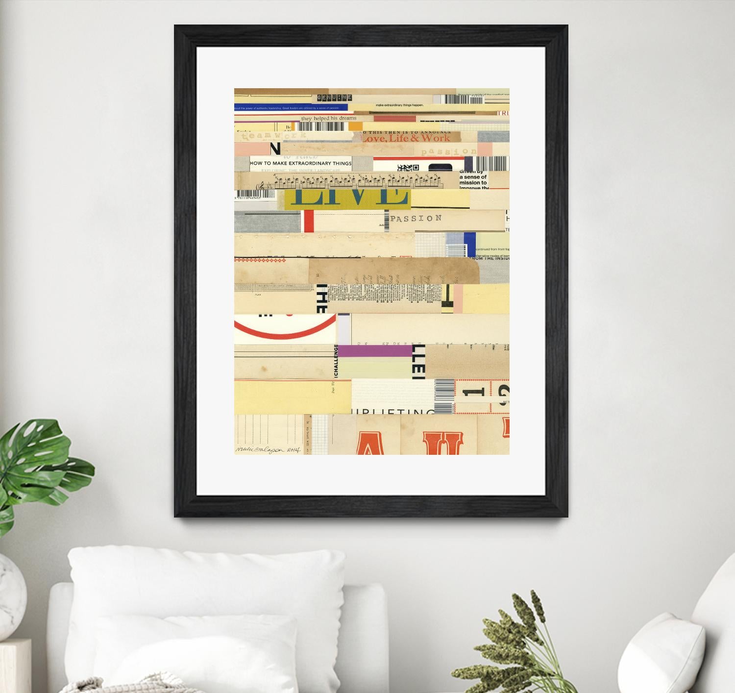 True II by Nikki Galapon on GIANT ART - yellow abstract