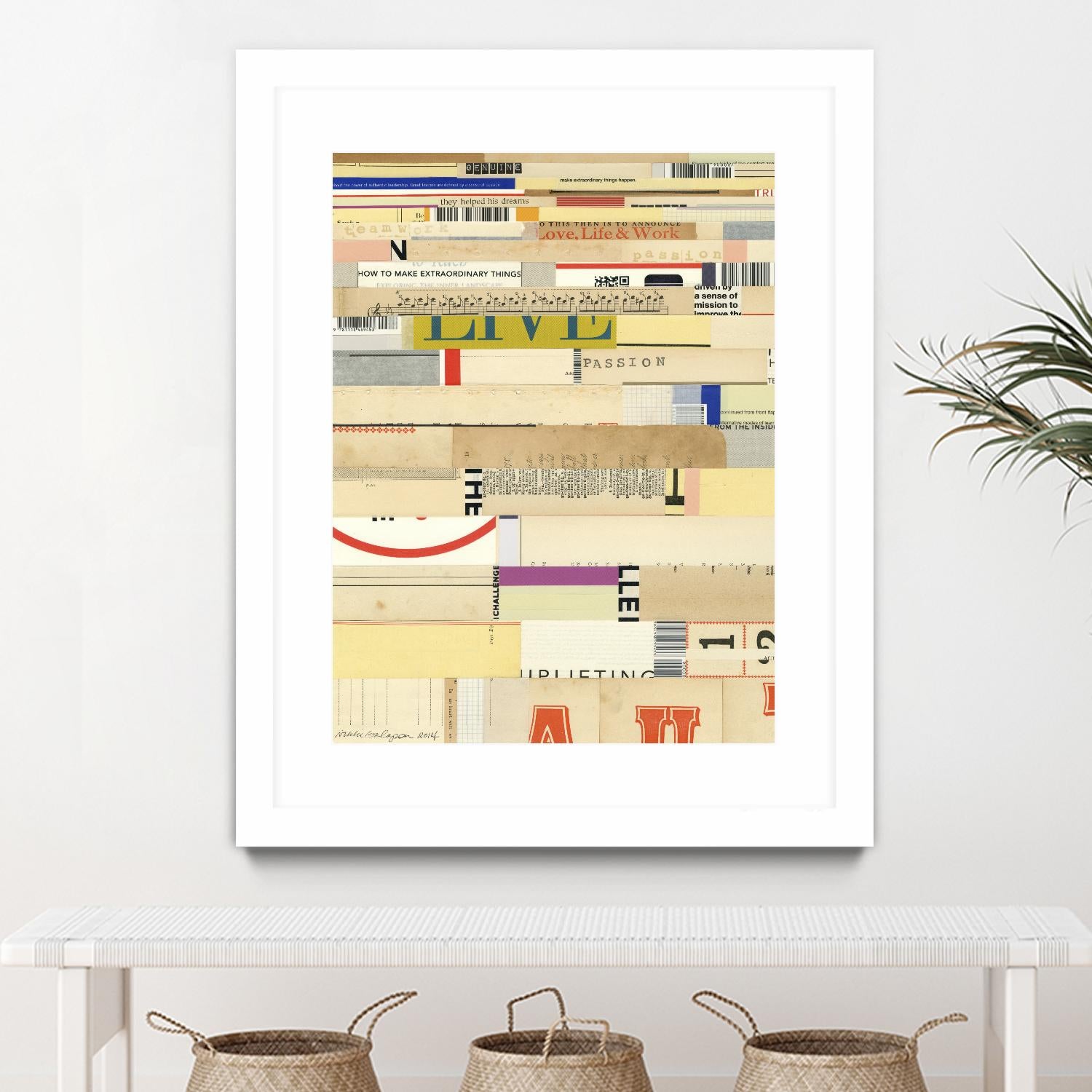 True II by Nikki Galapon on GIANT ART - yellow abstract