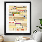 True II by Nikki Galapon on GIANT ART - yellow abstract