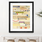 True II by Nikki Galapon on GIANT ART - yellow abstract