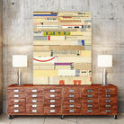 True II by Nikki Galapon on GIANT ART - yellow abstract