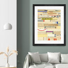 True II by Nikki Galapon on GIANT ART - yellow abstract