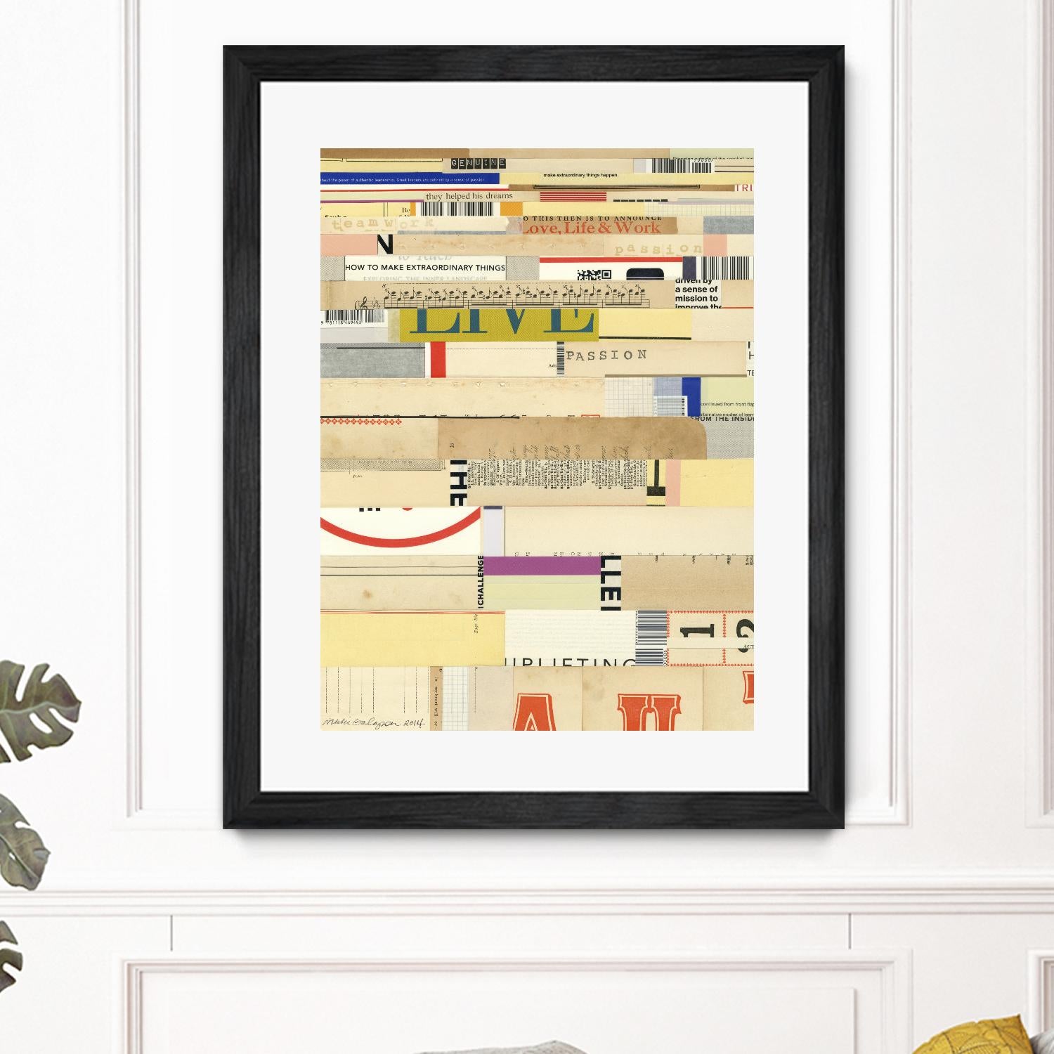 True II by Nikki Galapon on GIANT ART - yellow abstract