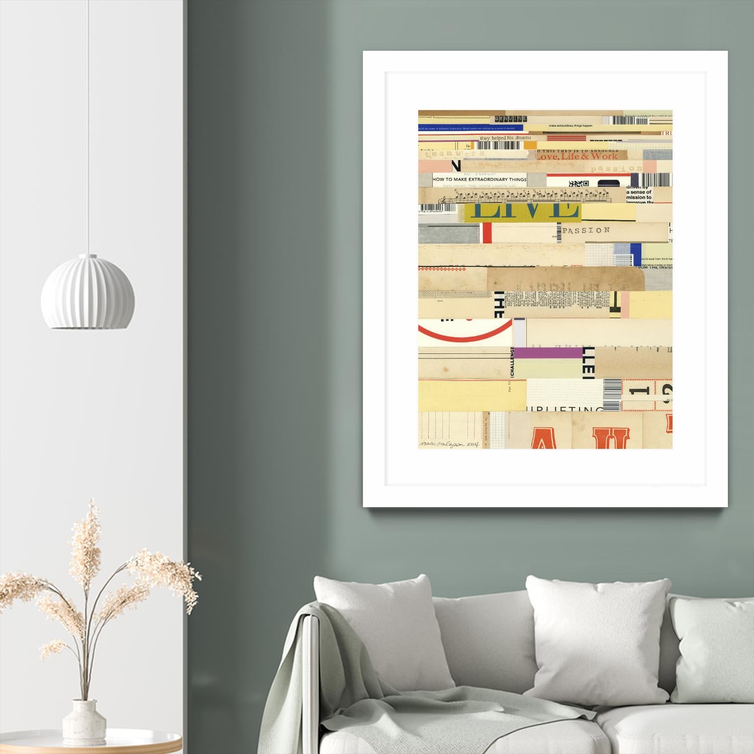 True II by Nikki Galapon on GIANT ART - yellow abstract