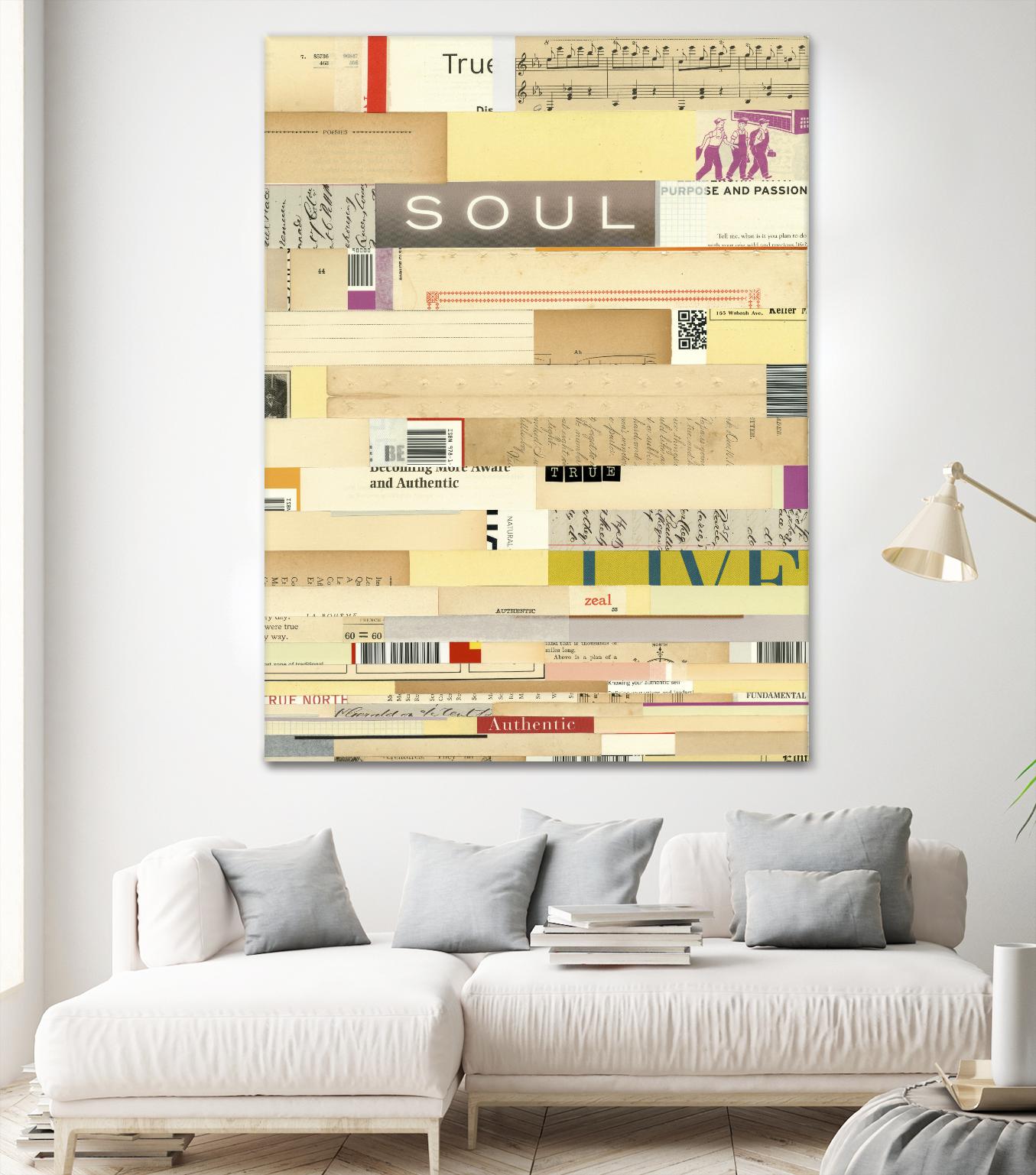 True III by Nikki Galapon on GIANT ART - yellow abstract