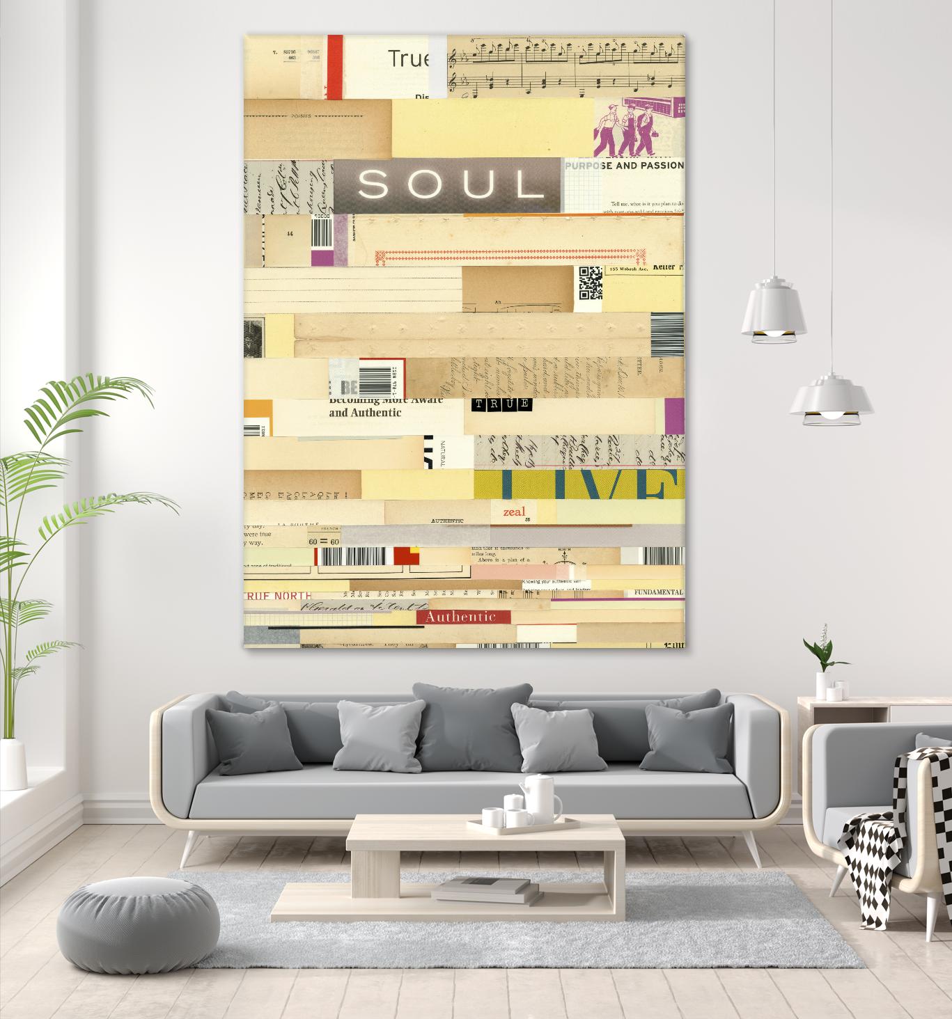 True III by Nikki Galapon on GIANT ART - yellow abstract