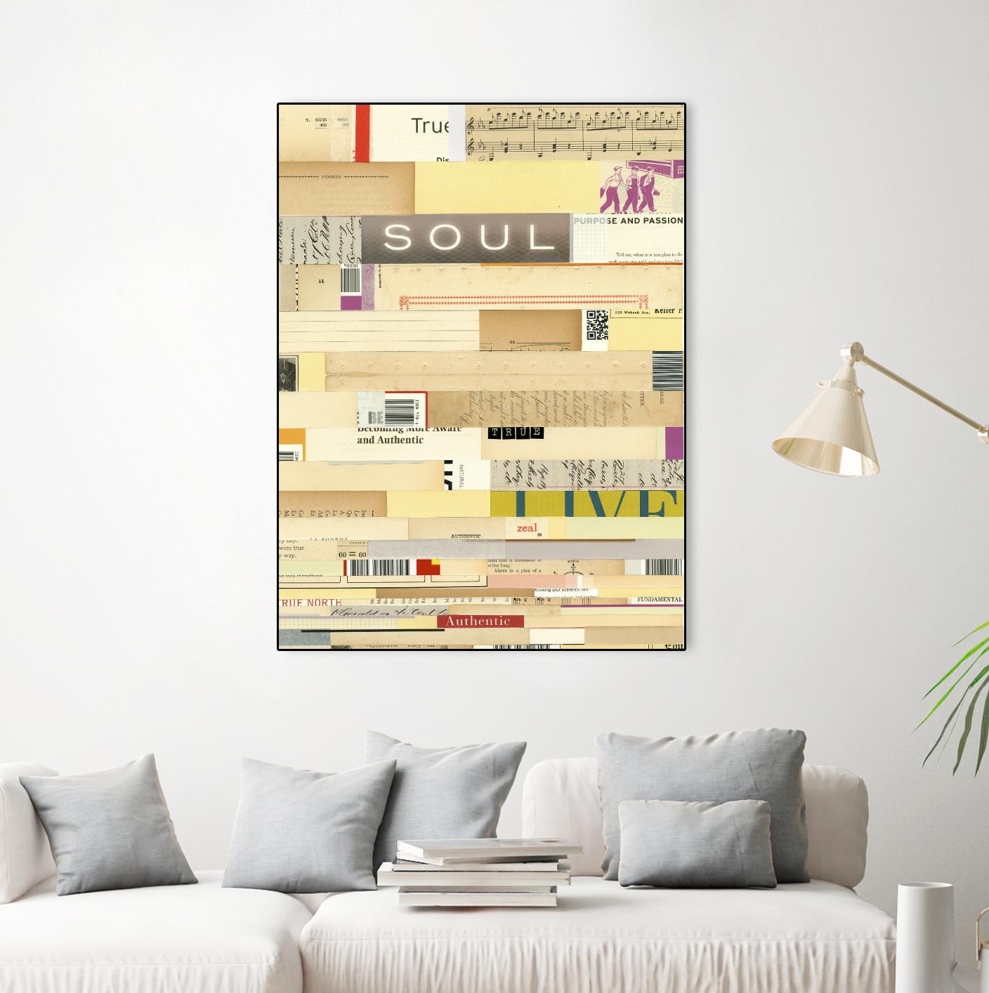 True III by Nikki Galapon on GIANT ART - yellow abstract