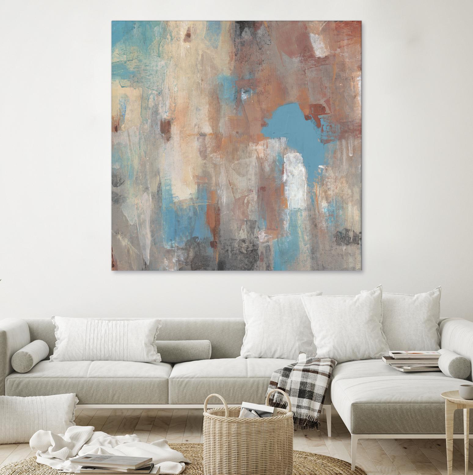 Out of Focus II by Tim OToole on GIANT ART - brown abstract