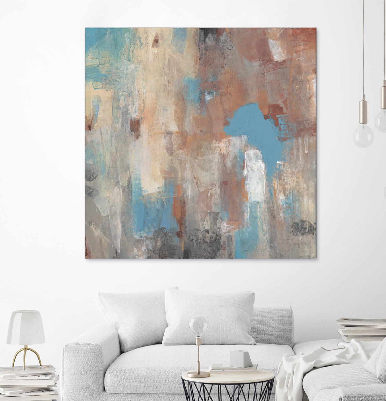 Out of Focus II by Tim OToole on GIANT ART - brown abstract