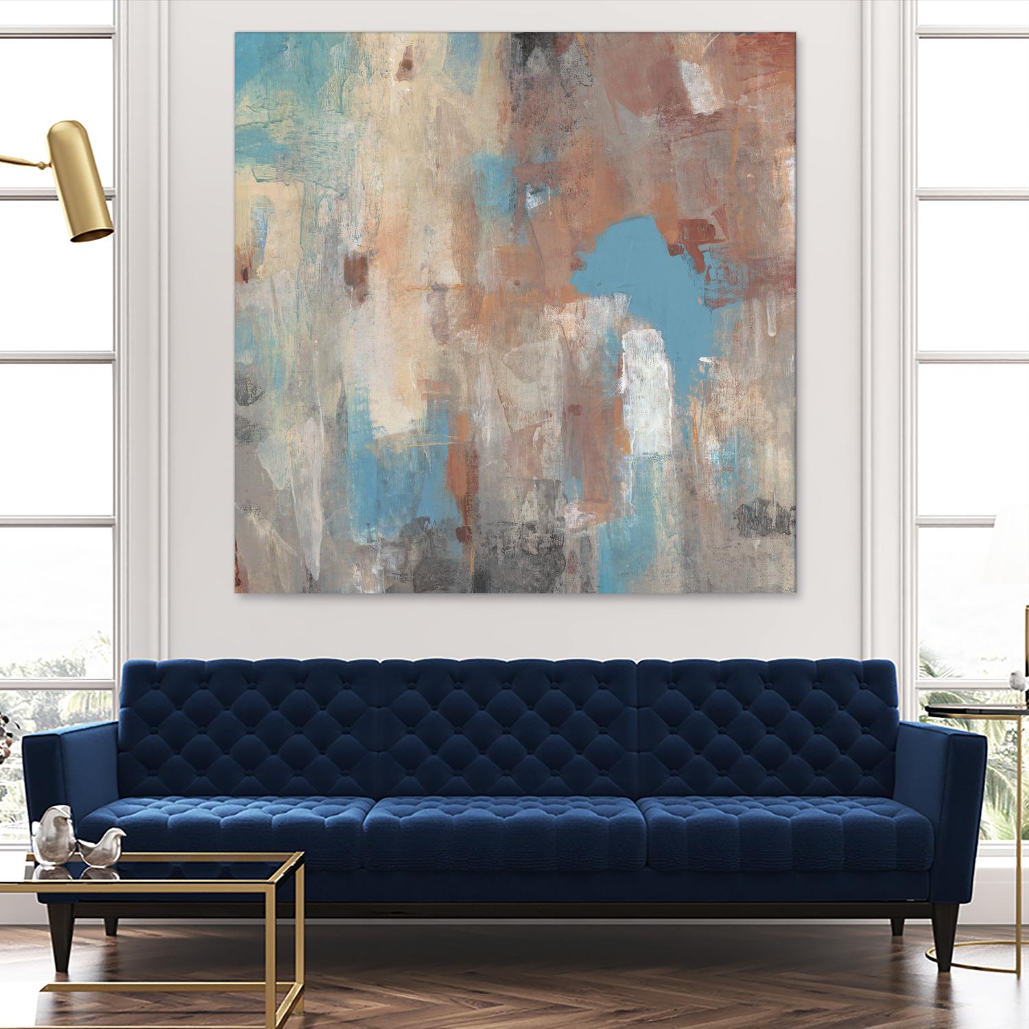 Out of Focus II by Tim OToole on GIANT ART - brown abstract