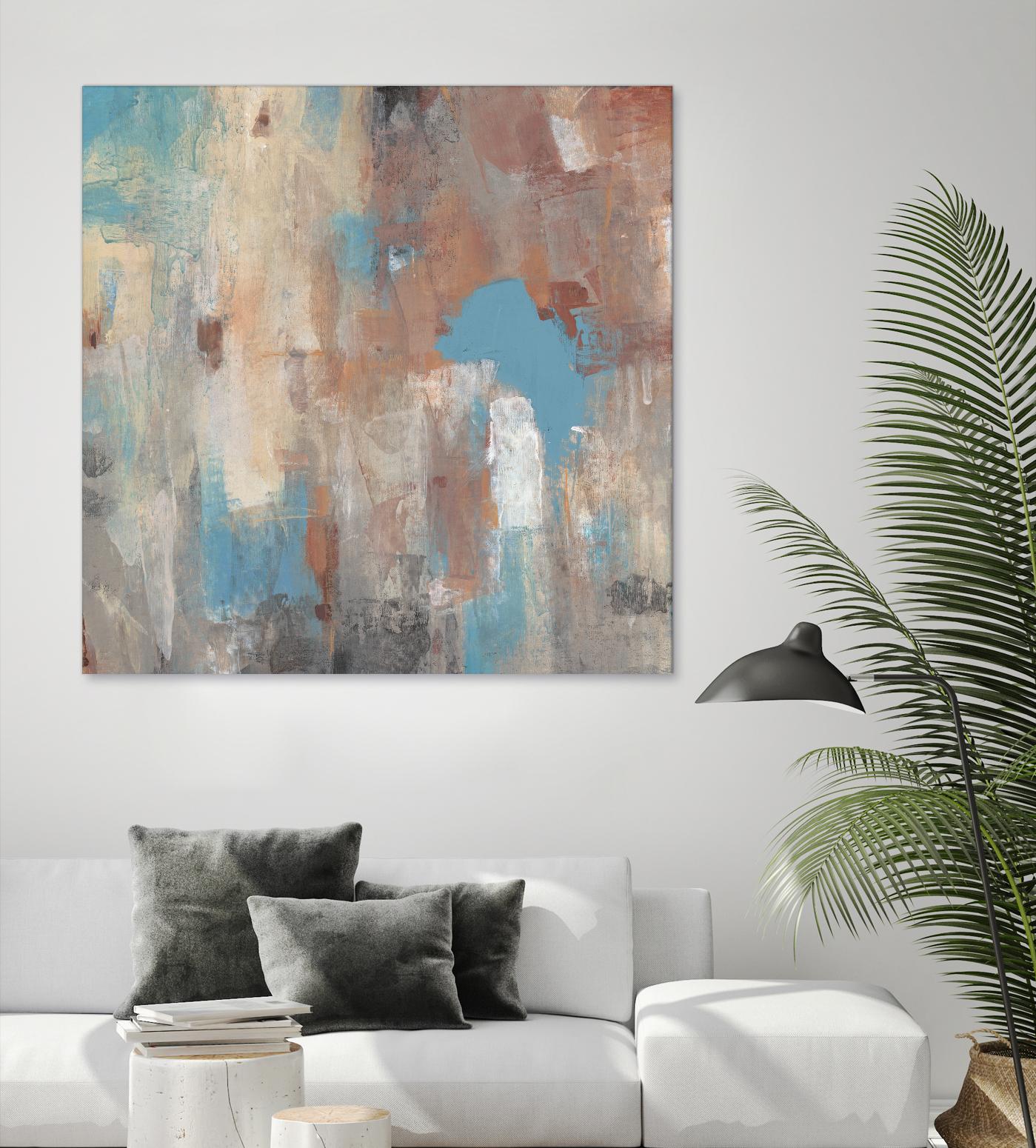 Out of Focus II by Tim OToole on GIANT ART - brown abstract