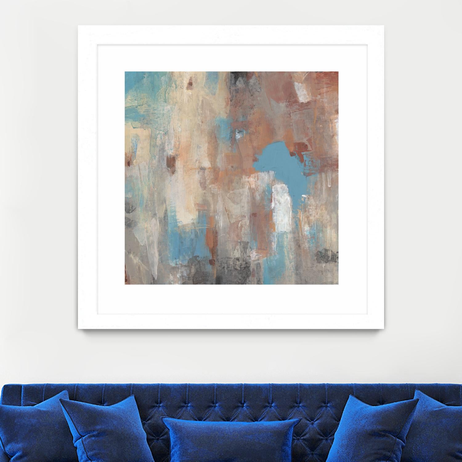 Out of Focus II by Tim OToole on GIANT ART - brown abstract