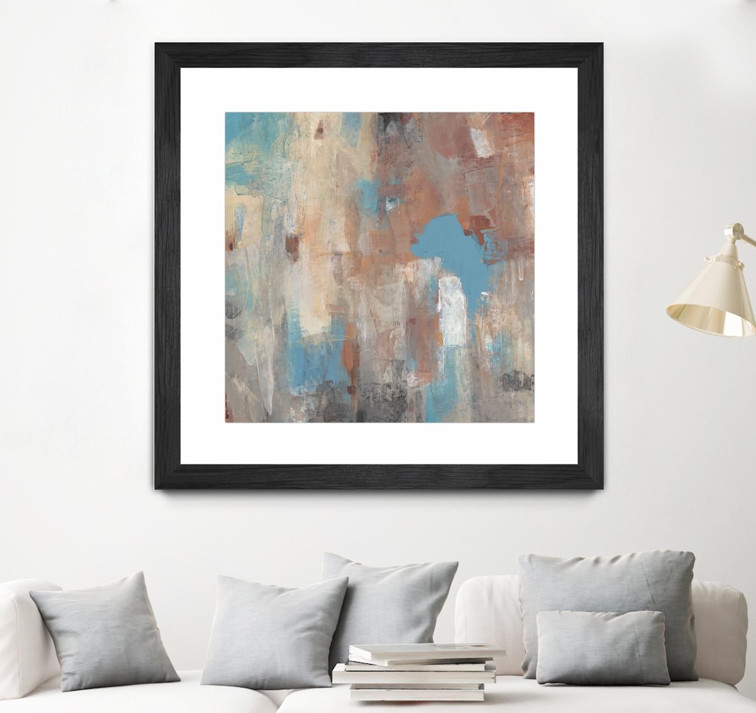 Out of Focus II by Tim OToole on GIANT ART - brown abstract