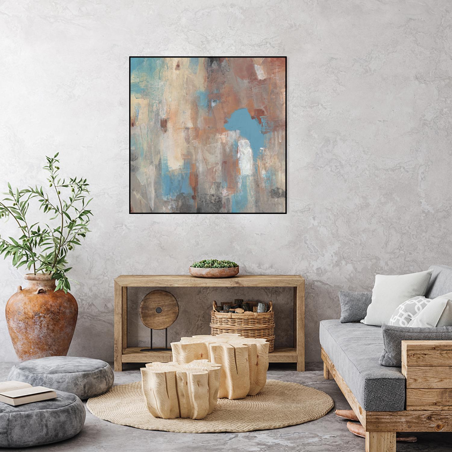 Out of Focus II by Tim OToole on GIANT ART - brown abstract