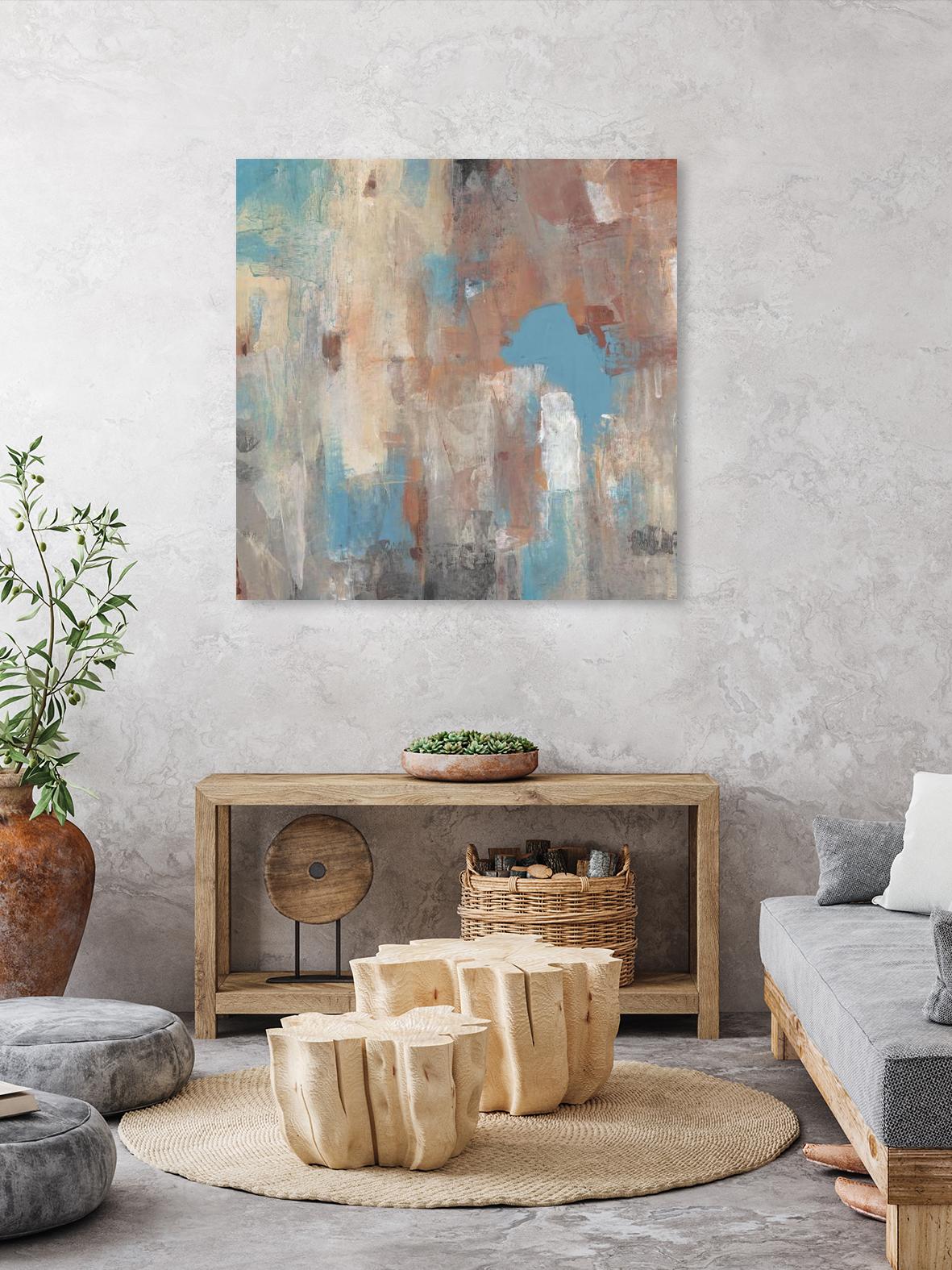 Out of Focus II by Tim OToole on GIANT ART - brown abstract