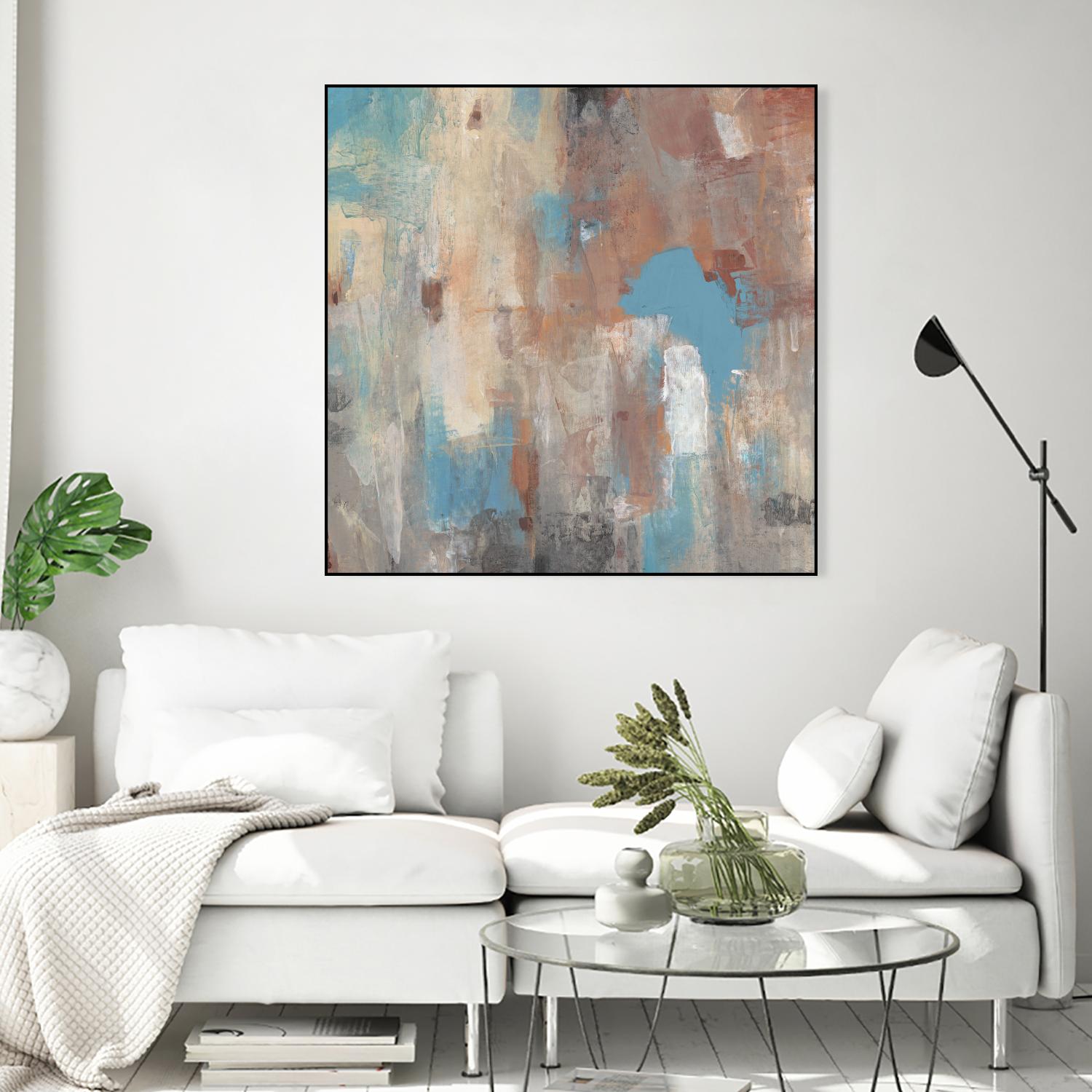 Out of Focus II by Tim OToole on GIANT ART - brown abstract