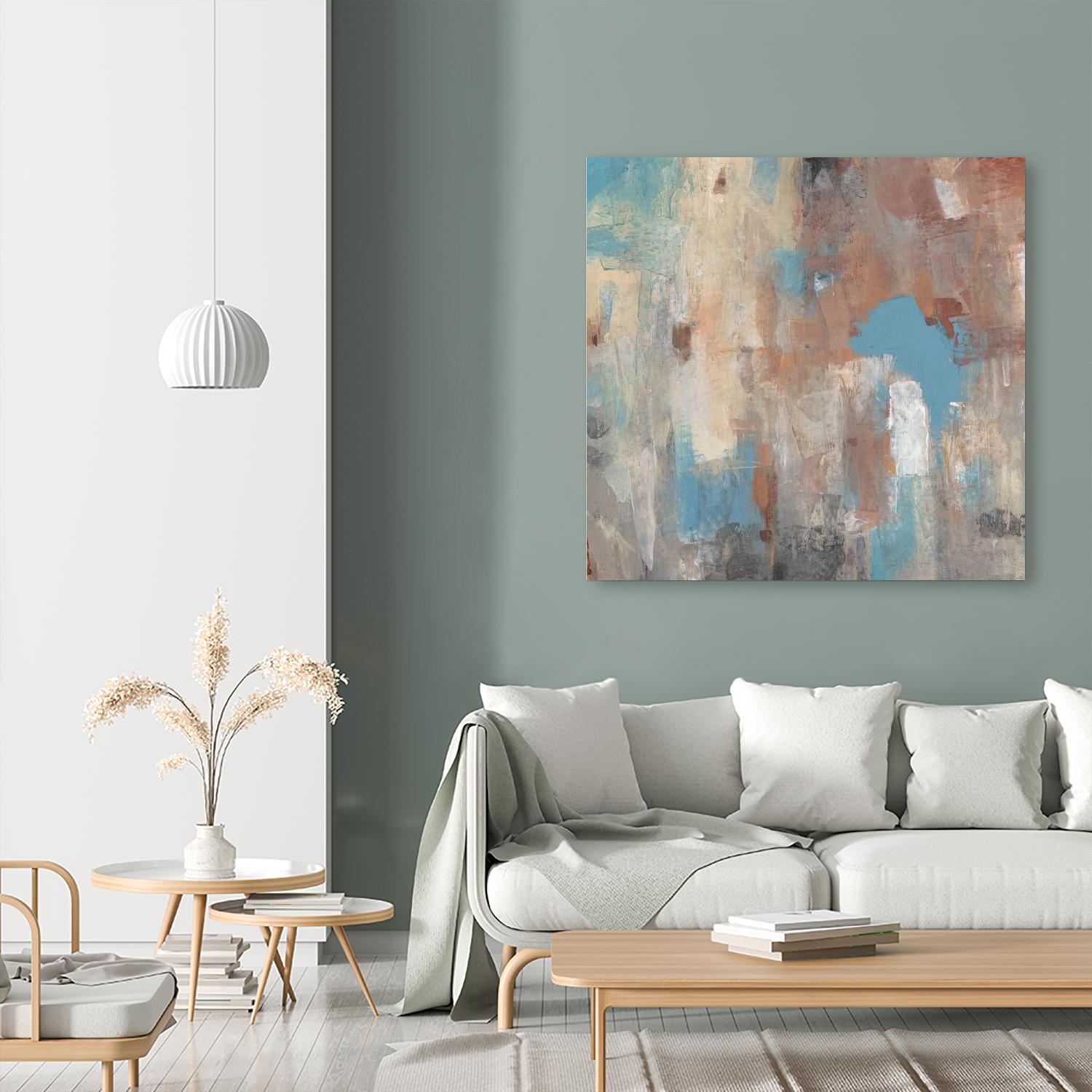 Out of Focus II by Tim OToole on GIANT ART - brown abstract