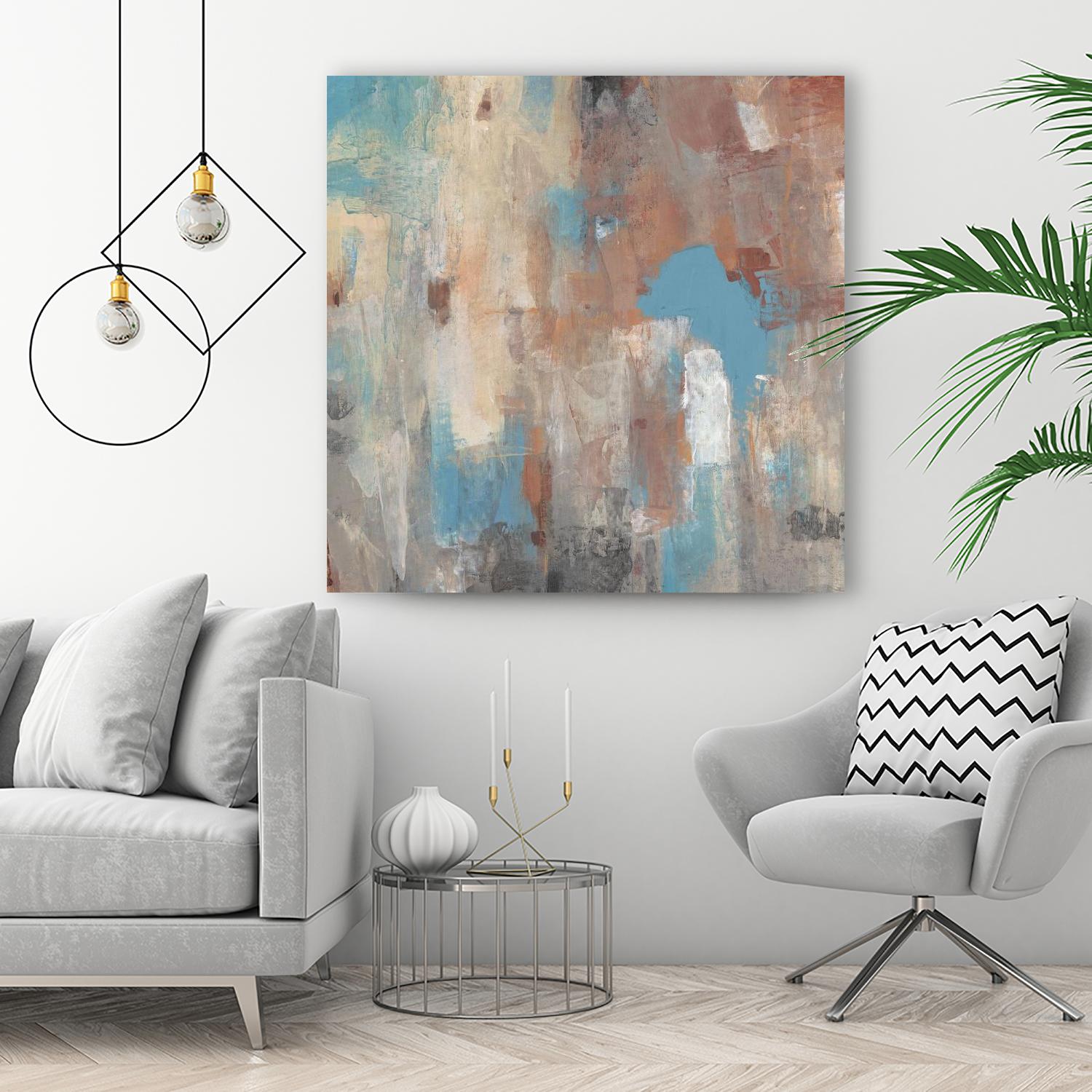 Out of Focus II by Tim OToole on GIANT ART - brown abstract