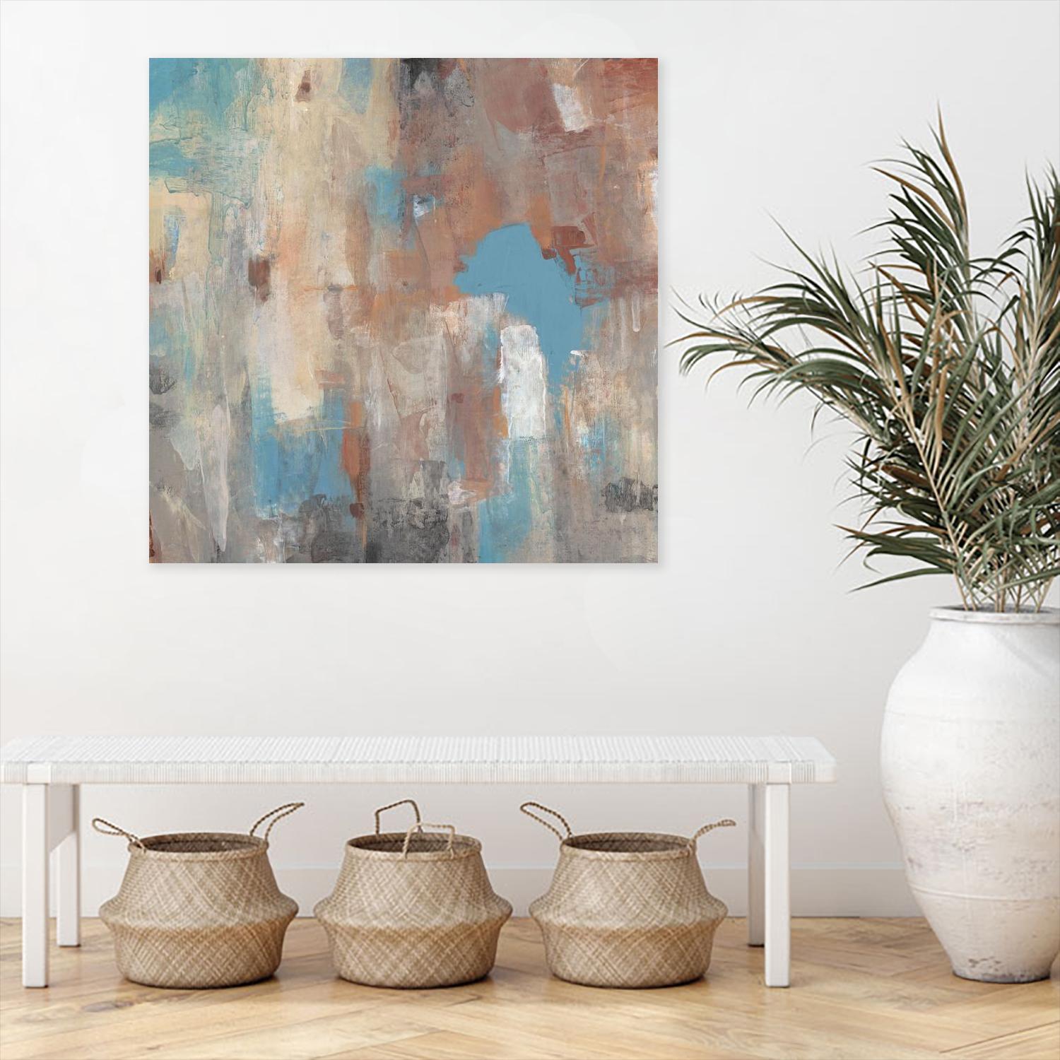 Out of Focus II by Tim OToole on GIANT ART - brown abstract