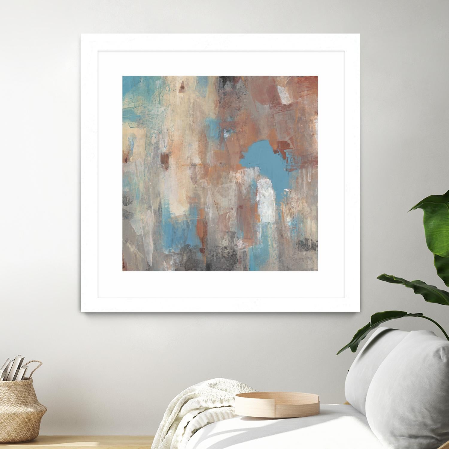 Out of Focus II by Tim OToole on GIANT ART - brown abstract