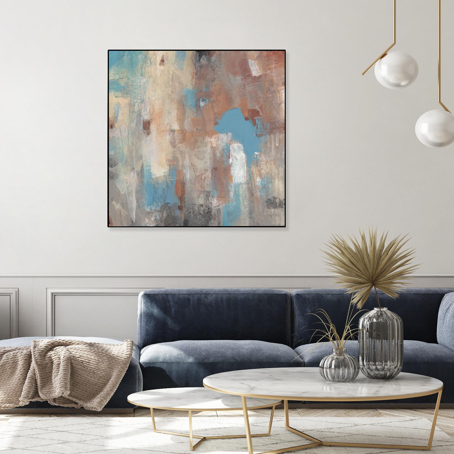 Out of Focus II by Tim OToole on GIANT ART - brown abstract