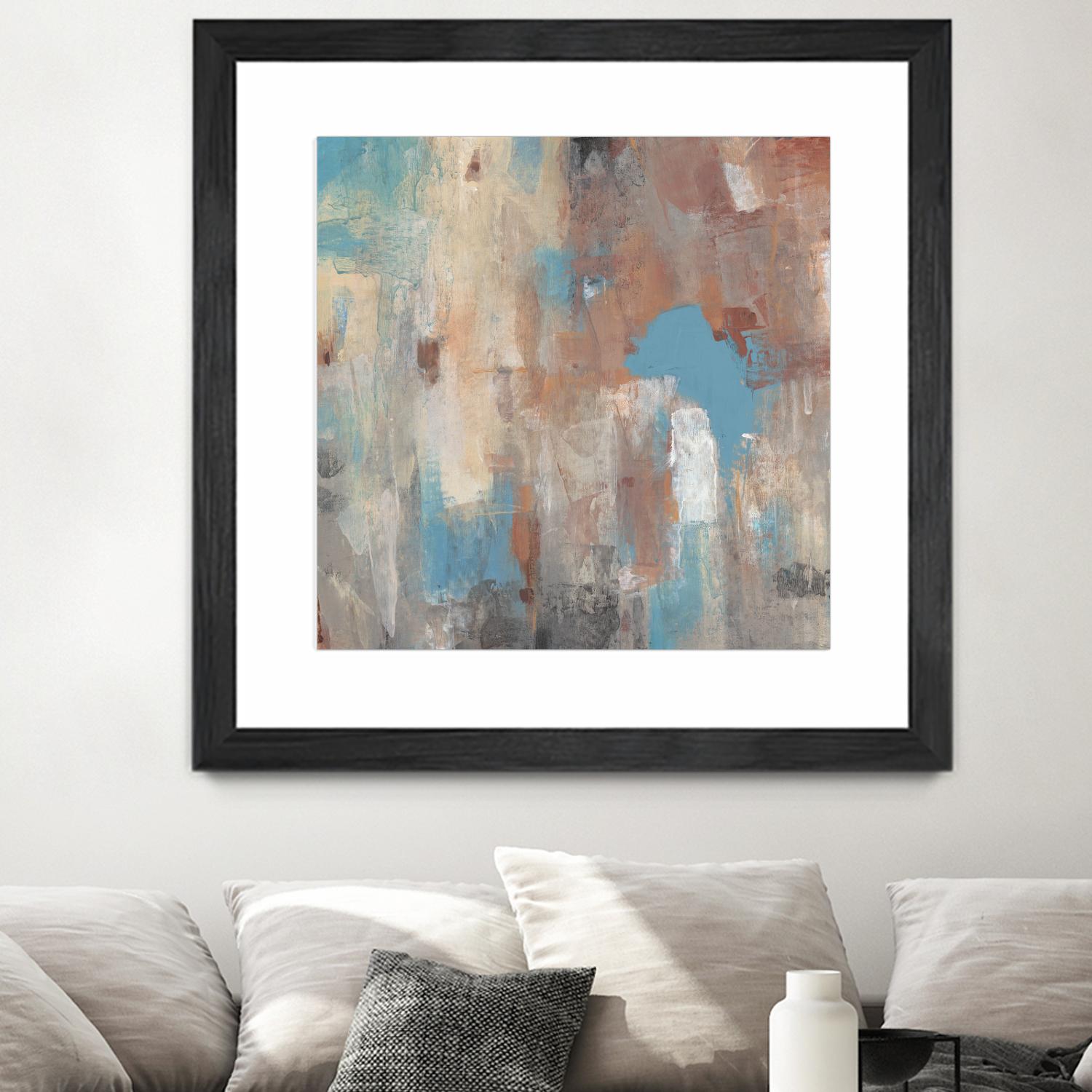 Out of Focus II by Tim OToole on GIANT ART - brown abstract