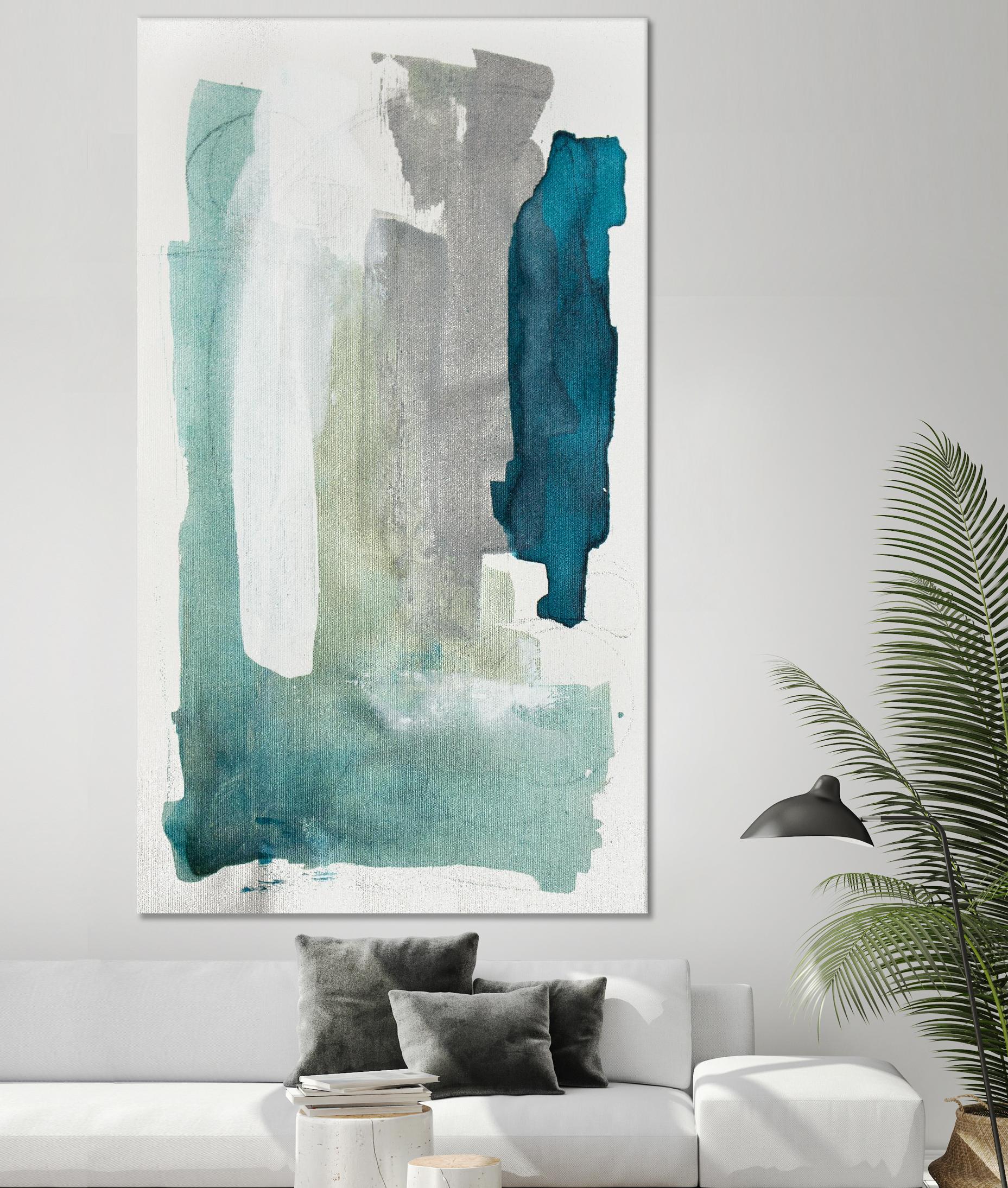 Seaglass III by Julia Contacessi on GIANT ART - blue abstract