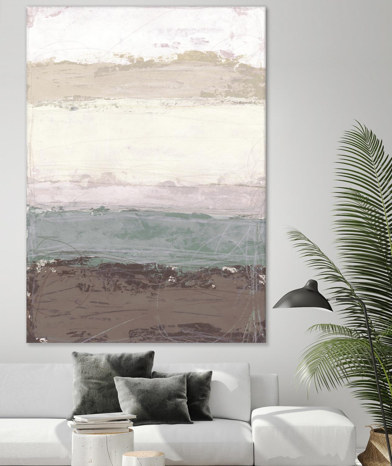 Strata Horizon I by June Erica Vess on GIANT ART - brown abstract