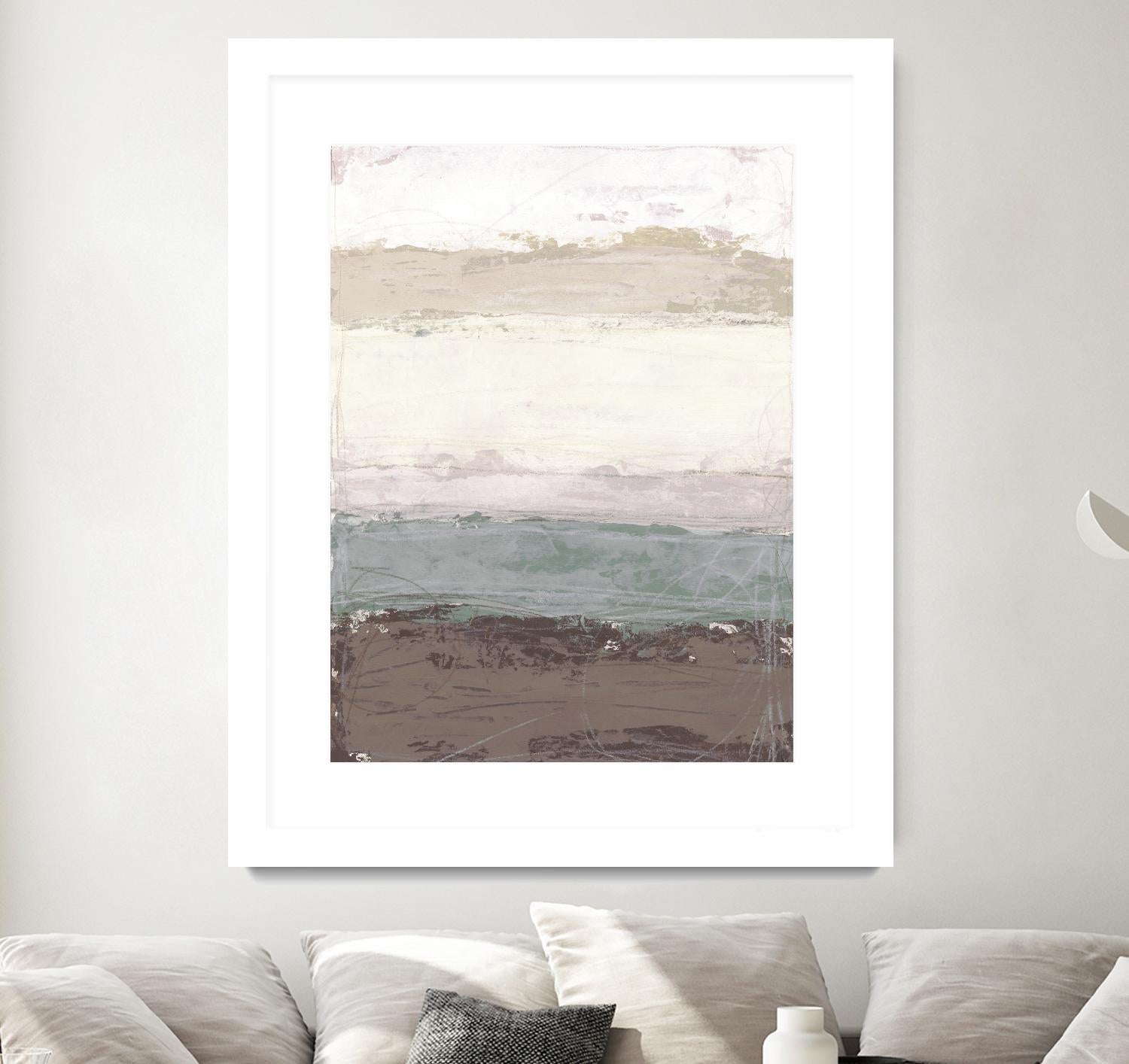 Strata Horizon I by June Erica Vess on GIANT ART - brown abstract
