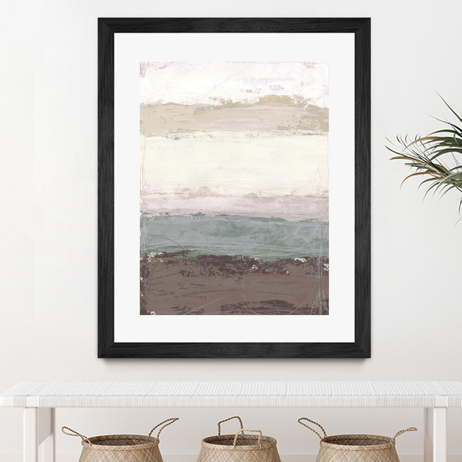 Strata Horizon I by June Erica Vess on GIANT ART - brown abstract