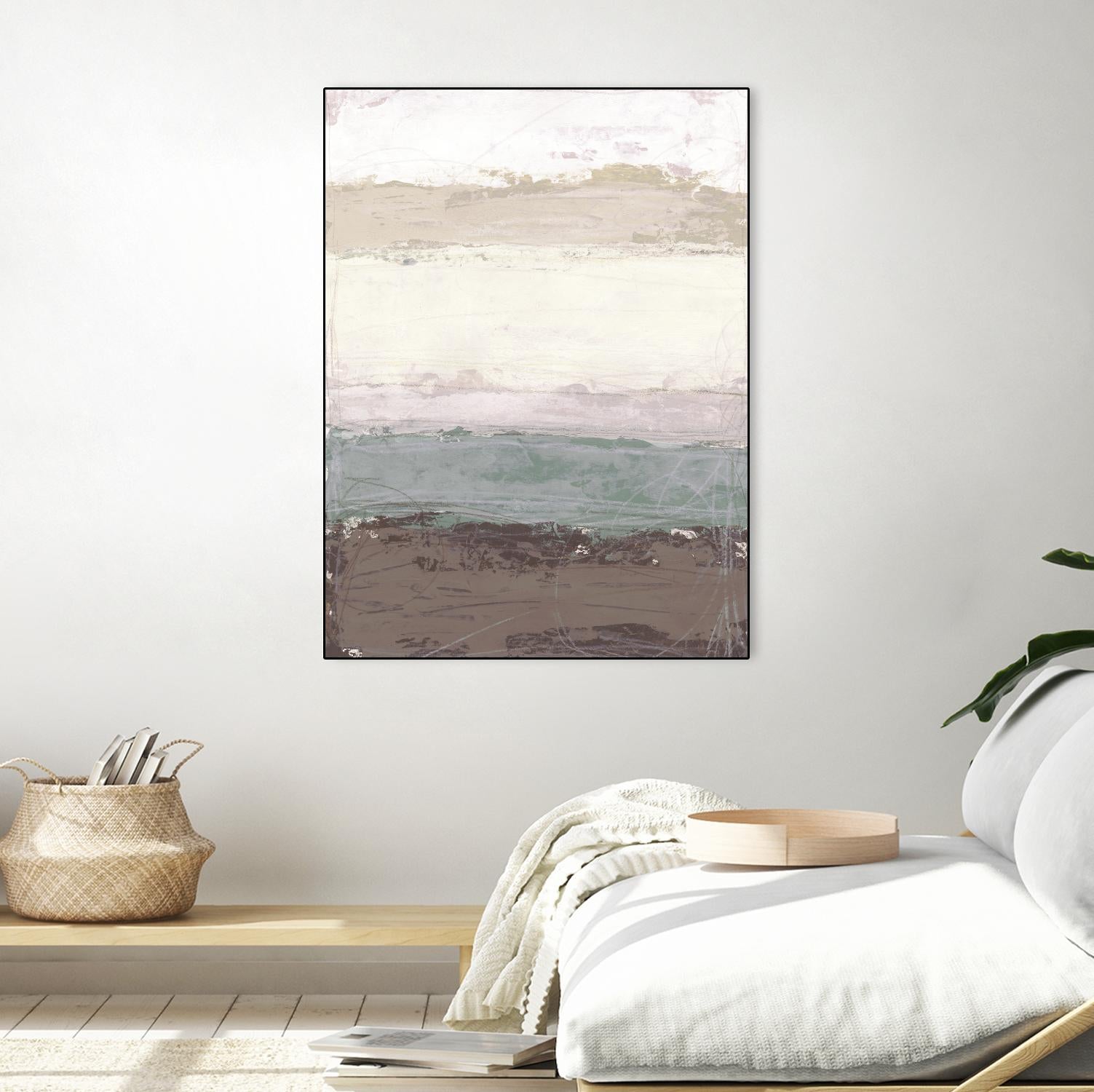 Strata Horizon I by June Erica Vess on GIANT ART - brown abstract