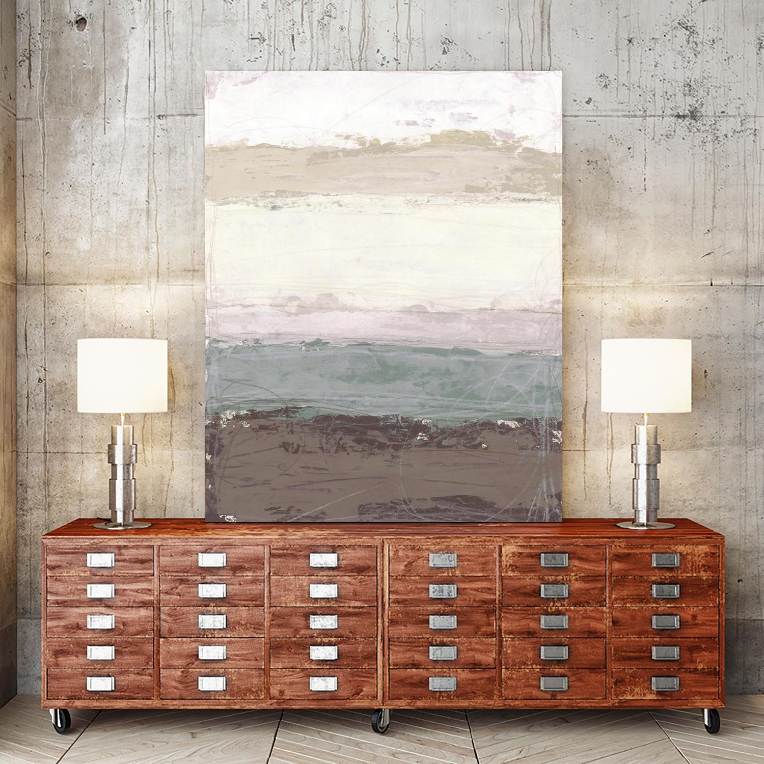 Strata Horizon I by June Erica Vess on GIANT ART - brown abstract