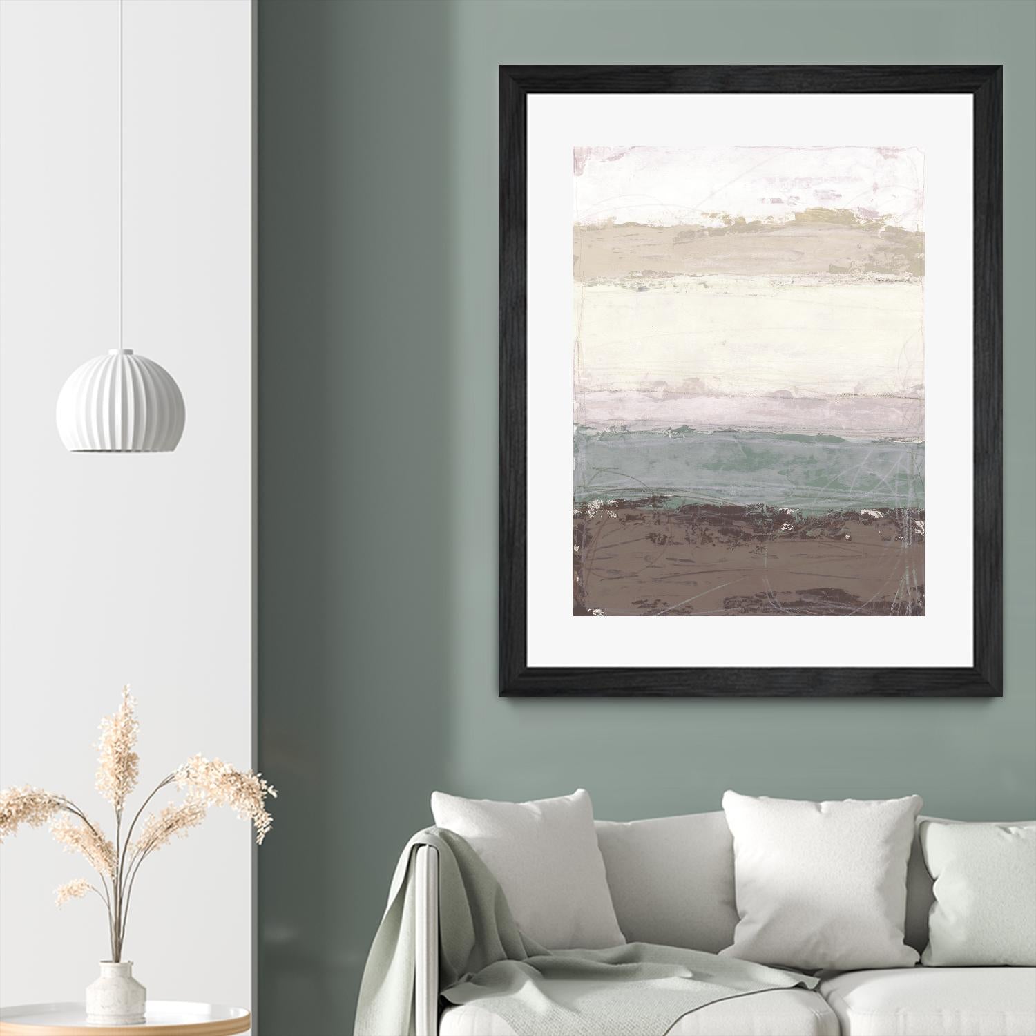 Strata Horizon I by June Erica Vess on GIANT ART - brown abstract