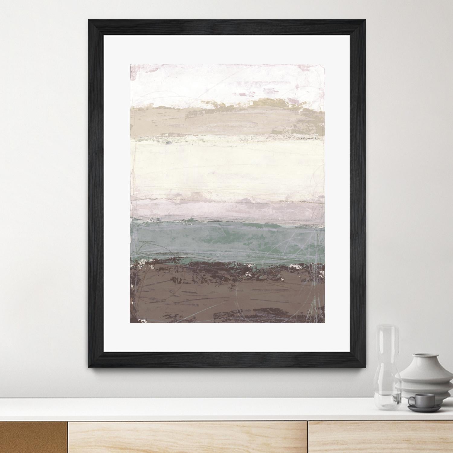 Strata Horizon I by June Erica Vess on GIANT ART - brown abstract