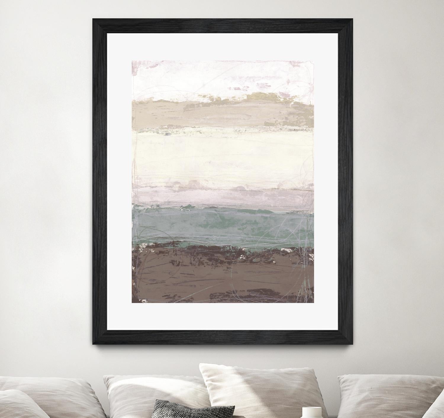 Strata Horizon I by June Erica Vess on GIANT ART - brown abstract