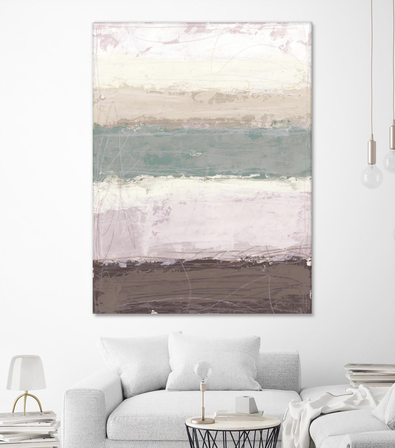 Strata Horizon II by June Erica Vess on GIANT ART - brown abstract