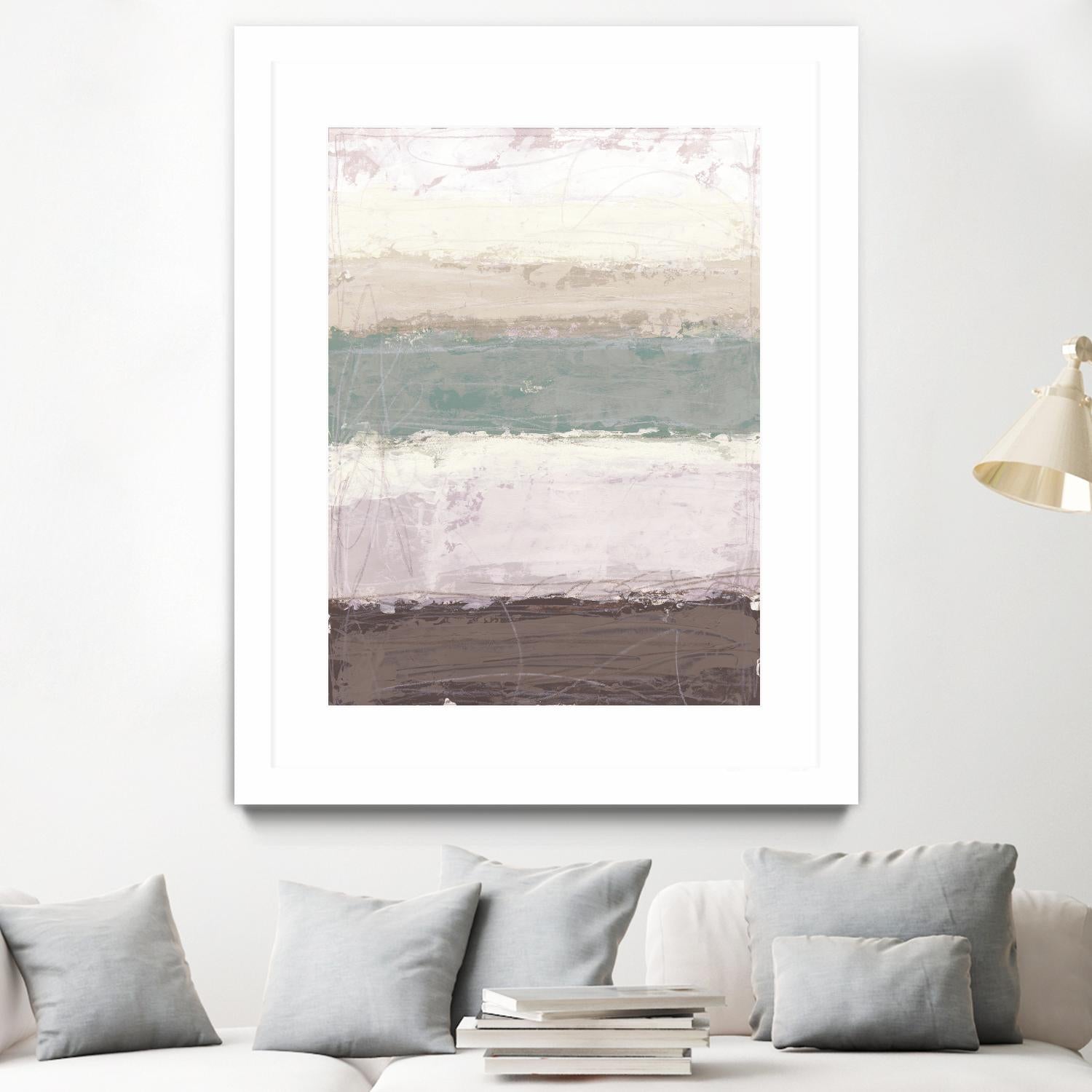 Strata Horizon II by June Erica Vess on GIANT ART - brown abstract