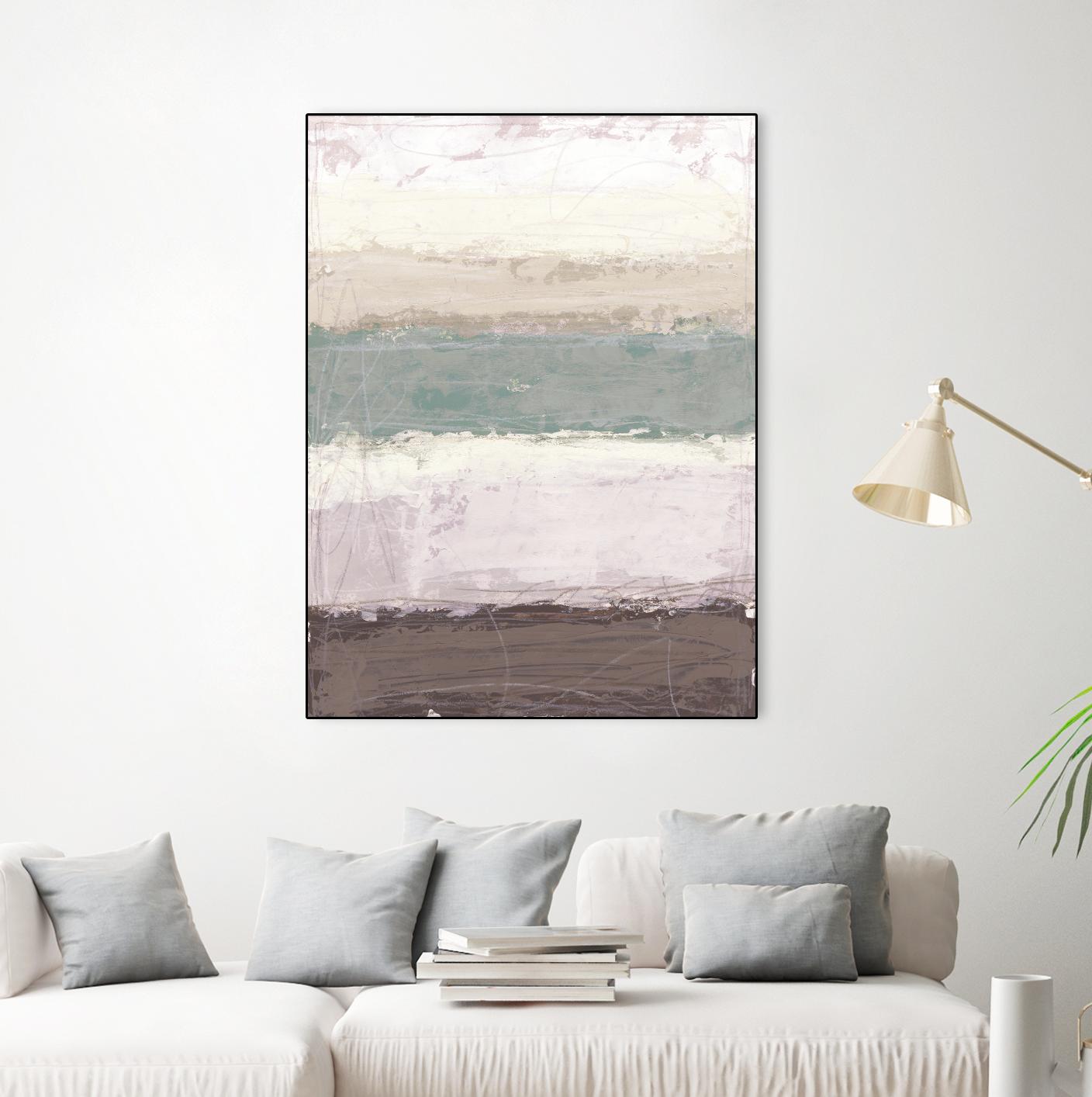 Strata Horizon II by June Erica Vess on GIANT ART - brown abstract