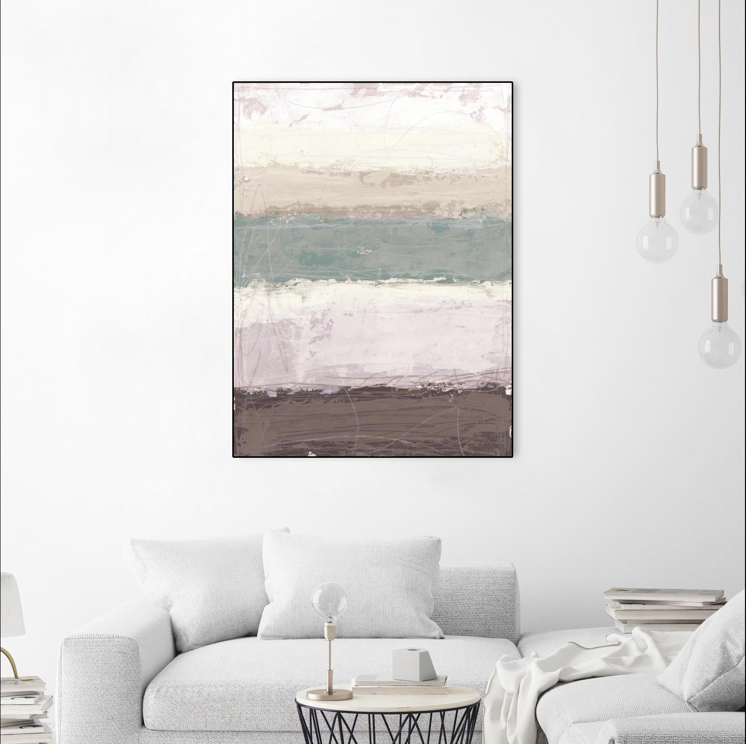 Strata Horizon II by June Erica Vess on GIANT ART - brown abstract