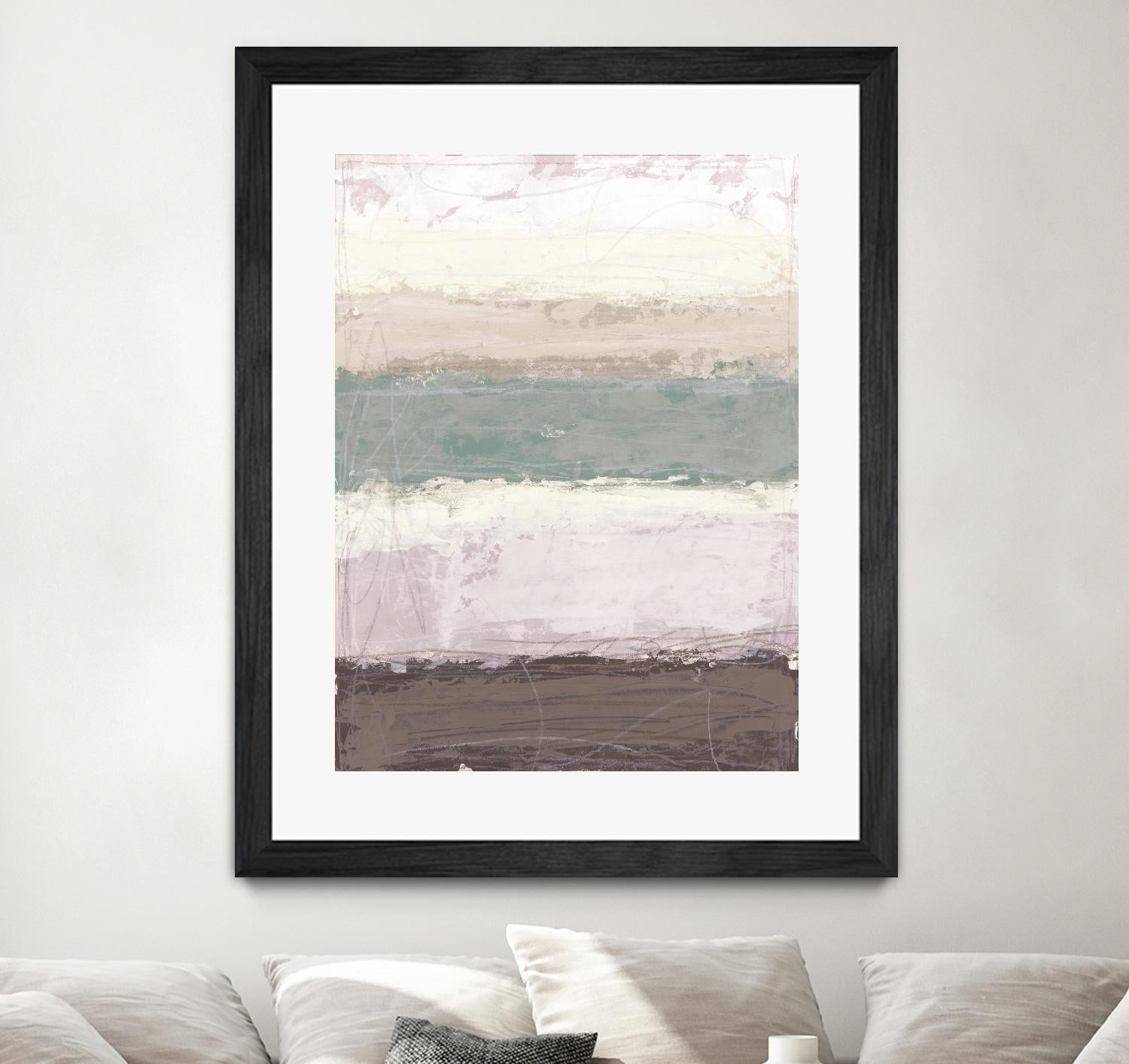 Strata Horizon II by June Erica Vess on GIANT ART - brown abstract